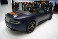 Salon de Genève 2012 - Aston Martin Virage Volante Q bleu mate 3/4 arrière droit