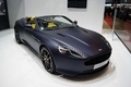 Salon de Genève 2012 - Aston Martin Virage Volante Q bleu mate 3/4 avant droit