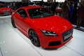 Salon de Genève 2012 - Audi TT RS Plus rouge 3/4 avant droit