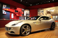 Salon de Genève 2012 - Ferrari FF beige 3/4 avant gauche