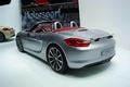 Salon de Genève 2012 - Porsche Boxster S gris 3/4 arrière gauche