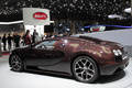Salon de Genève 2013 - Bugatti Veyron Grand Sport Vitesse marron 3/4 arrière gauche