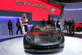 Salon de Genève 2013 - Chevrolet Corvette C7 Stingray Convertible anthracite face avant