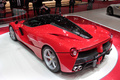 Salon de Genève 2013 - Ferrari LaFerrari rouge 3/4 arrière gauche