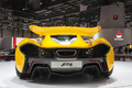 Salon de Genève 2013 - McLaren P1 jaune face arrière