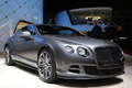 Bentley Continental GT Speed anthracite 3/4 avant droit