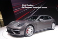 Salon de Genève 2017 - Porsche Panamera Sport Turismo anthracite 3/4 avant gauche