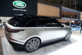 Salon de Genève 2017 - Range Rover Velar gris 3/4 arrière droit