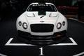 Mondial de l'Automobile de Paris 2012 - Bentley Continental GT3 blanc face avant