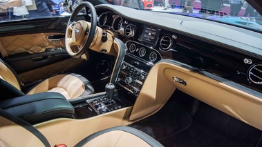 Bentley Mulsanne Speed vert intérieur 2
