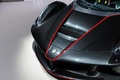 Mondial de l'Automobile de Paris 2016 - Ferrari LaFerrari Aperta noir prise d'air capot