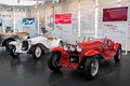 Museo Alfa Romeo - 8C 2300 Corto Mille Miglia rouge 3/4 avant gauche