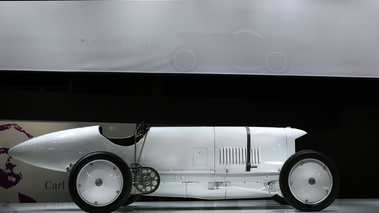 Rétromobile 2013 - Mercedes blanc profil