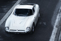 Bizzarinni GT America blanc 3/4 avant gauche vue de haut