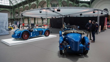 Bonhams - Paris 2018 - Bugatti bleu face arrière