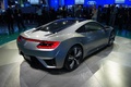 Salon de Detroit 2012 - Acura NSX Concept gris 3/4 arrière droit
