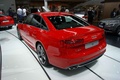 Salon de Francfort IAA 2011 - Audi S6 rouge 3/4 arrière gauche