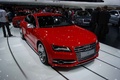 Salon de Francfort IAA 2011 - Audi S7 rouge 3/4 avant droit