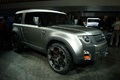 Salon de Francfort IAA 2011 - Land Rover Defender Concept 3/4 avant droit