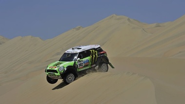 Dakar 2013 Mini Peterhansel dunes