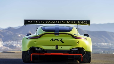 Aston Martin V8 Vantage GTE vert face arrière