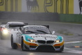 BMW Z4 GT3 gris 3/4 avant droit