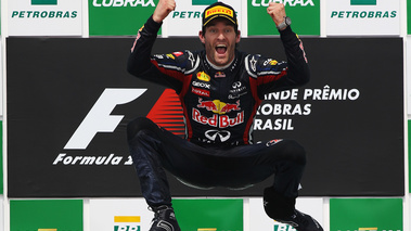 Brésil 2011 Red Bull victoire Mark Webber