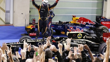 F1 GP Abou Dabi 2012 Lotus Räikkönen victoire