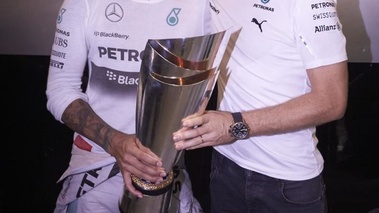 F1 GP Abu Dhabi 2014 Mercedes Hamilton et Rosberg