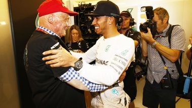 F1 GP Abu Dhabi 2014 Mercedes Hamilton Lauda