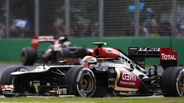 F1 GP Australie 2013 Lotus Grosjean profil 