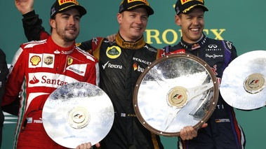 F1 GP Australie 2013 podium