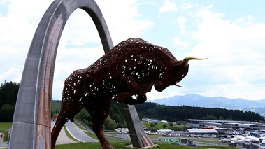 F1 GP Autriche 2014 taureau Red Bull