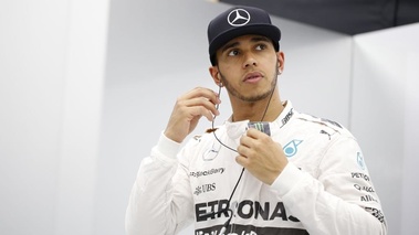 F1 GP Bahrein 2015 Mercedes portrait Hamilton