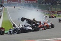 F1 GP Belgique 2012 crash départ