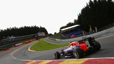 F1 GP Belgique 2014 Red Bull Ricciardo raidillon