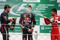 F1 GP Brésil 2013 Red Bull podium