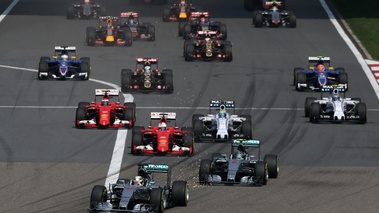 F1 GP Chine 2015 départ 