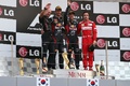 F1 GP Corée du Sud 2012 podium