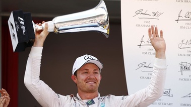 F1 GP Espagne 2015 Mercedes Rosberg victoire