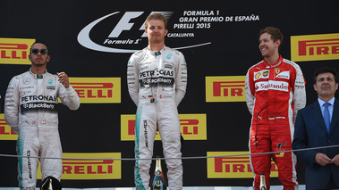 F1 GP Espagne 2015 podium