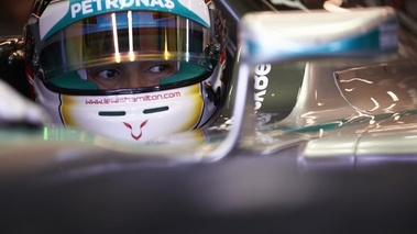 F1 GP Etats-Unis 2014 Mercedes Hamilton casque 