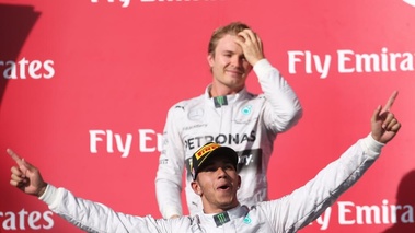 F1 GP Etats-Unis 2014 Mercedes podium 