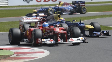 F1 GP Grande-Bretagne Ferrari Red Bull