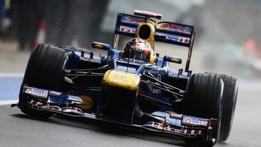 F1 GP Grande-Bretagne Red Bull vue de face
