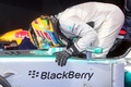 F1 GP Hongrie 2013 Hamilton embrasse sa Mercedes