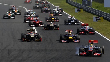 F1 GP Hongrie départ