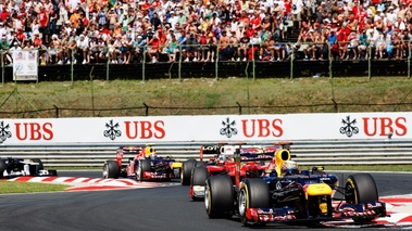 F1 GP Hongrie Red Bull Ferrari Lotus