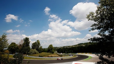 F1 GP Hongrie vue du circuit