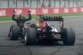F1 GP Inde 2013 Vettel genou Red Bull
